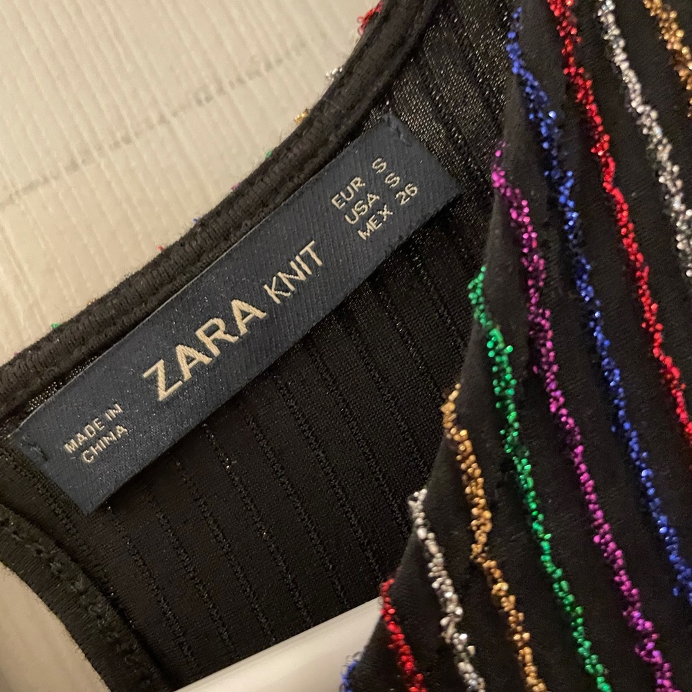 Sparkly Zara dress
